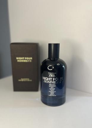 Мужской парфюм zara night pour homme ii 150 ml