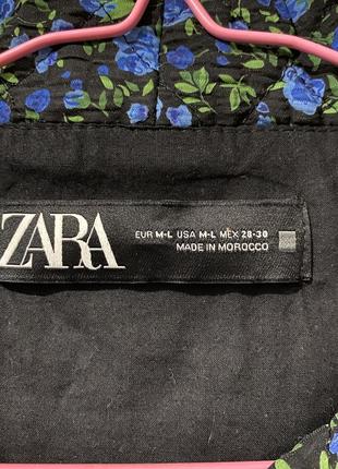 Стеганная жилетка безрукавка на запах на завязках zara4 фото