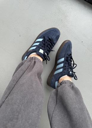 👟 кеди adidas spezial black/blue / наложка bs👟2 фото