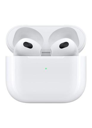 Apple airpods 3 - го поколения. бездротові навушники airpods 3 підтримують бездротове заряджання