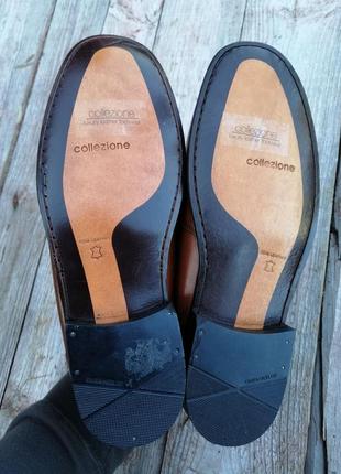 Шкіряні туфлі, лофери marks&spencer 47 р., 30,5 см2 фото