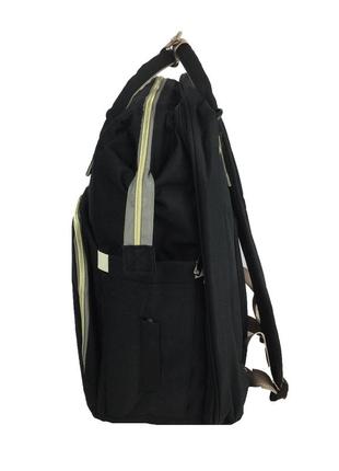 Рюкзак-манеж водовідштовхуючий 70х32 см чорний4 фото