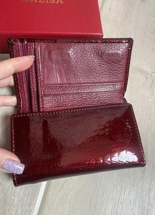 Шкіряной гаманець на магнітах balisa8 фото