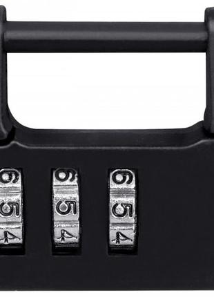 Замок кодовий чорний lock numerical small black 15925100