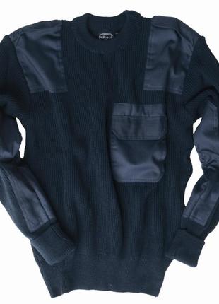 Светр mil-tec pullover bw polyacryl - dark blue 10803003-058