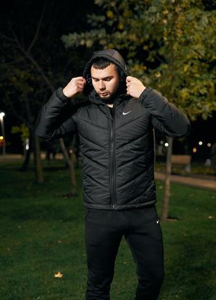 Чоловіча демісезонна куртка nike3 фото