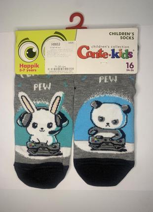 Шкарпетки conte kids дитячі 16р2 фото