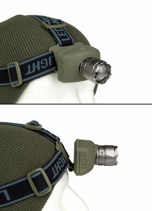 Ліхтар налобний led cree mil-tec 15171000