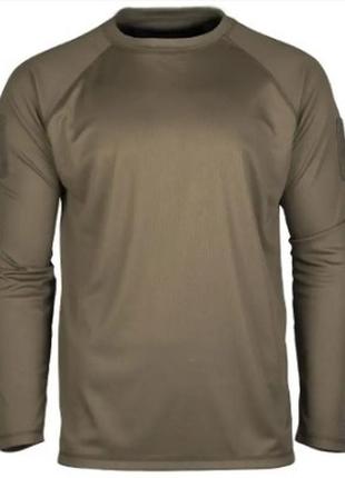 Термоактивная тактическая рубашка mil-tec tactical d/r olive 11082001-l1 фото