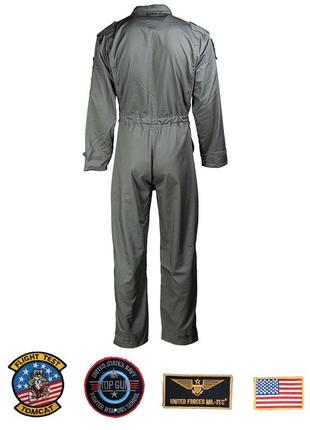 Летный костюм mil-tec оливковый bw 11727001 комбинезон армейский размер м2 фото
