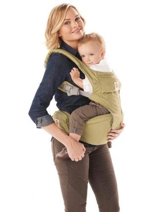 Хипсит ergobaby hipseat carrier 2 в 1,green3 фото