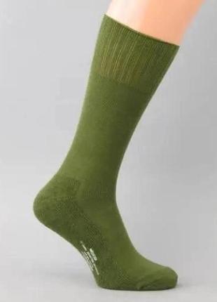Шкарпетки тактичні mil-tec махрові утеплені олива 13010001-42-43