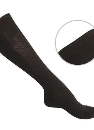 Довгі чорні шкарпетки mil-tec coolmax 13013002