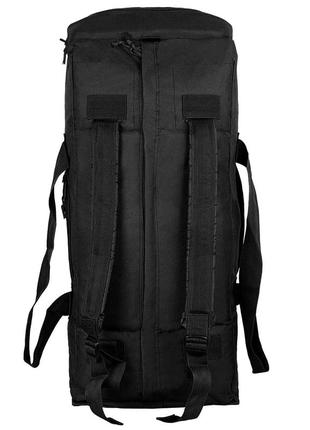 Сумка-рюкзак армійський mil-tec 13845002 combat duffle bag 75 l black2 фото
