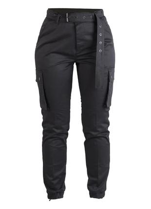 Женские штаны mil-tec army размер xl черные (11139002)
