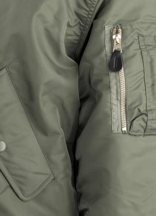 Тактическая куртка бомбер mil-tec ma-1 flyers basic оливковая 10402001-3xl4 фото