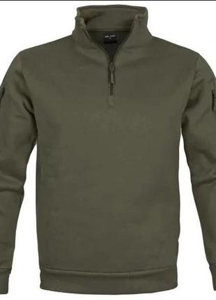 Кофта тактическая mil-tec tactical sweatshirt толстовка tactical olive 114725121 фото