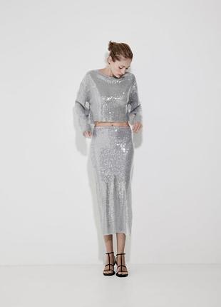 Юбка миди zara