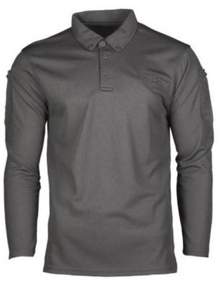 Тактическое поло mil-tec tactical quickdry urban grey 10962008-2xl