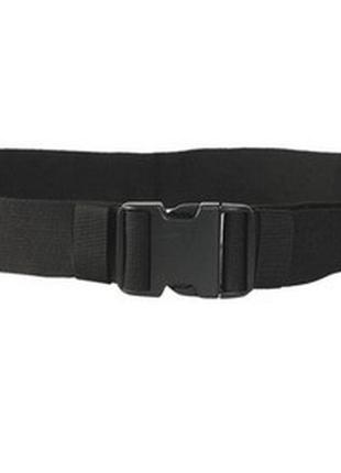 Ремень армейский mil-tec army belt с пряжкой черный (13315502) размер l черный-120 см5 фото