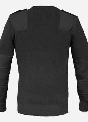 Светр mil-tec pullover bw polyacryl - black 10803002-0562 фото