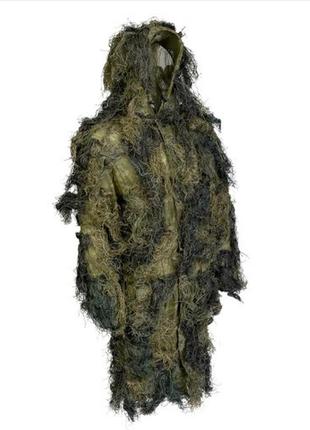 Маскировочный костюм кикимора ghillie mil-tec anti fire woodland 11961820-m/l5 фото