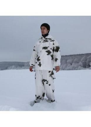 Маскировочный костюм зимний двусторонний mil-tec  11971000 l5 фото