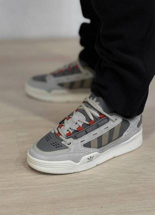 Чоловічі кросівки adidas adi2000 silver khaki orange5 фото