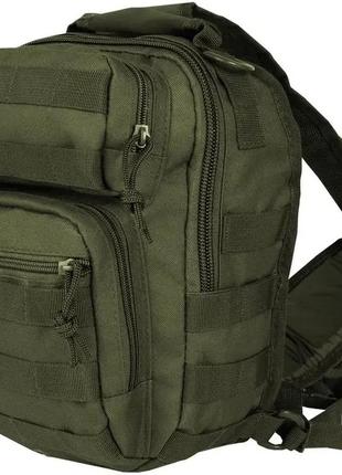 Тактический рюкзак mil-tec one strap assault 10 л олива 14059101