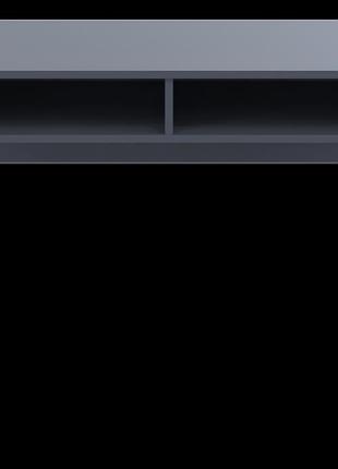 Комп'ютерний стіл письмовий барт 100 х 55 х 78,1 см графіт з полицею. столик письмовий...