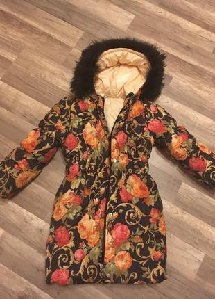 Зимове пальто pilguni на дівчинку