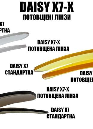 Защитные тактические солнцезащитные очки + 7комплектов линз daisy x7-x камуфляж толщина линз 2 мл-увеличинная3 фото
