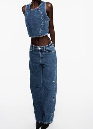 Прямі джинси zara4 фото