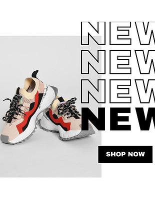 Стильні кросівки на високій підошві