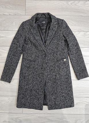Продам жіноче сіре пальто oogji в ідеальному стані8 фото
