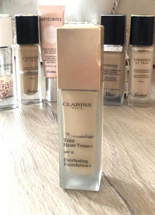 Тональный крем clarins teint haute tenue+ тон 15 nude