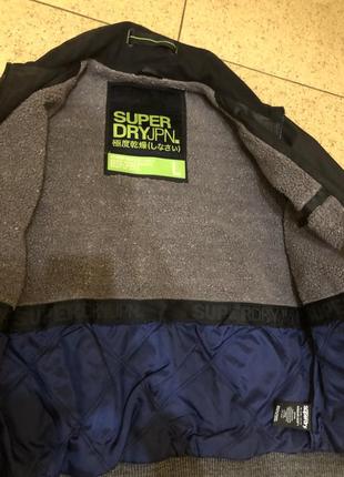 Зимовий бомбер super dry jpn. розмір l8 фото