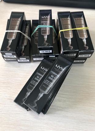 Помада для бровей nyx eyebrow gel гель1 фото