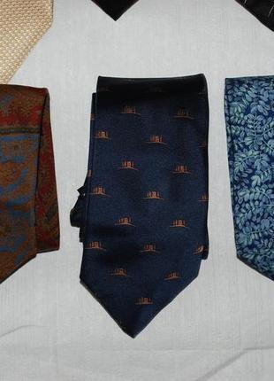Лот цена за все  fendi salvatore ferragamo  галстук галстуки шелковые шелковый5 фото