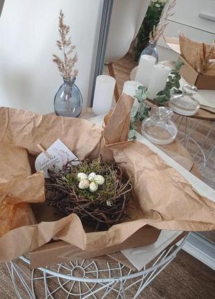 Геіздо, гніздечко, великдень, декор, великодній декор, весняний декор