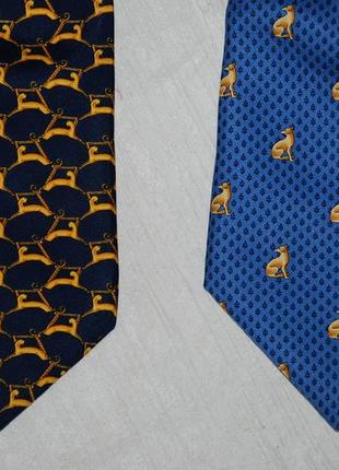 Лот цена за все  lanvin галстук галстуки шелковые шелковый4 фото