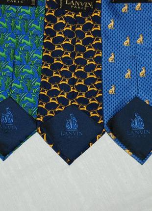 Лот ціна за всі lanvin краватка краватка краватки шовкові шовковий шовковий9 фото
