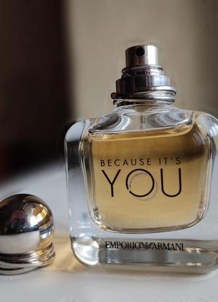 Духи emporio armani because it's you3 фото