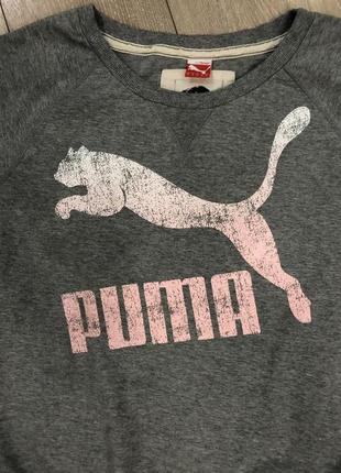 Свитшот с принтом короткий рукав  puma6 фото