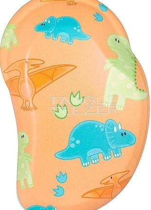 Расческа для волос tangle teezer the original mini children mighty dino2 фото