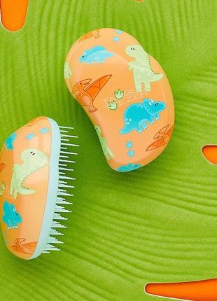 Расческа для волос tangle teezer the original mini children mighty dino6 фото