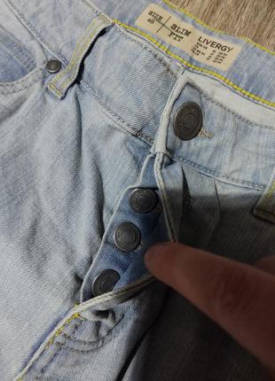 Мужские светло-синие джинсы / livergy / штаны / брюки / мужская одежда / чоловічий одяг /6 фото