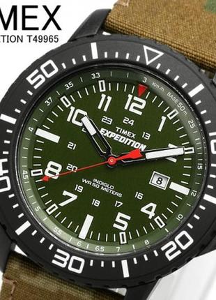 Чоловічий годинник часи timex expedition uplander camo. новий в коробці оригінал.3 фото