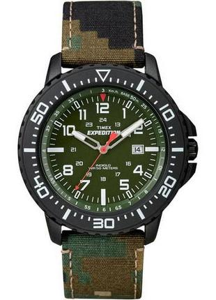 Чоловічий годинник часи timex expedition uplander camo. новий в коробці оригінал.1 фото