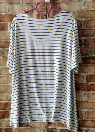 Трикотажная блуза футболка с лимончиками 🍋 🍋 🍋2 фото